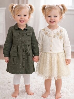 2-Piece Toddler Girl Outfit – Size 2T